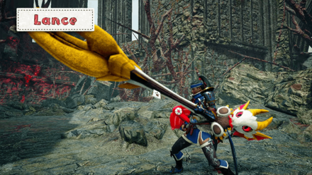 MH Rise Sunbreak - Plush Weapon Lance