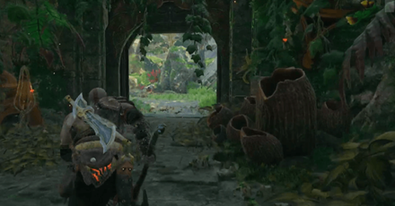 God of War Ragnarok - Open the gate that leads outside