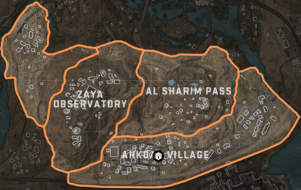 Warzone 2 - Sector 4 Interactive Map