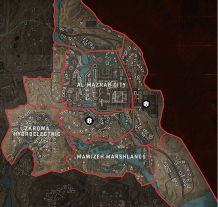 Warzone 2 - Sector 2 Interactive Map