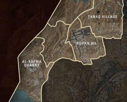 Warzone 2 - Sector 1 Interactive Map