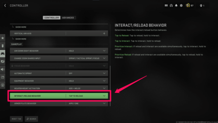 Warzone 2.0 - Contextual Tap Step 2