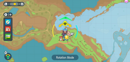 Pokemon Scarlet and Violet SV - TM034 - Icy Wind TM Overworld Location