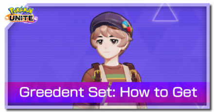Pokemon UNITE - Greedent Set Banner