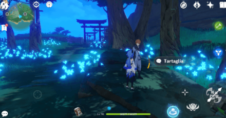 Genshin - Tartaglia Chinju Forest Location In-Game