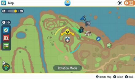 Pokemon Scarlet and Violet SV - TM141 - Fire Blast TM Overworld Location