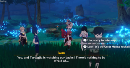 Genshin - Why is Childe in Chinju Forest 2 - Became an Anti-Mujina Specialist