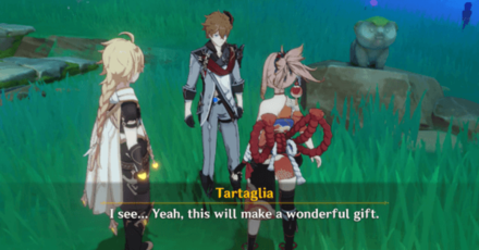 Genshin - Why is Childe in Chinju Forest 4 - Souvenirs for Tartaglia