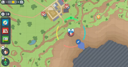 Pokemon Scarlet and Violet SV - TM114 - Shadow Ball TM Overworld Location