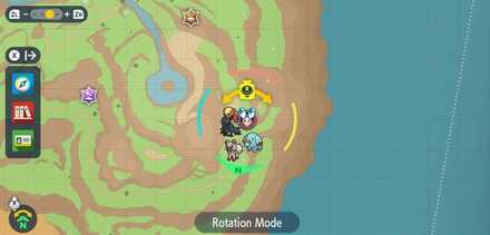 Pokemon Scarlet and Violet SV - TM130 - Helping Hand TM Overworld Location