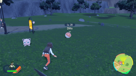 Pokemon Scarlet and Violet - Does Not React with a Question Mark or Exclamation Mark