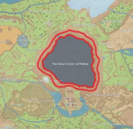 Pokemon Scarlet and Violet SV - Garchomp Habitat