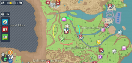Pokemon Scarlet and Violet SV Reversal TM Overworld Location