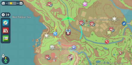 Pokemon Scarlet and Violet SV - TM139 - Misty Terrain TM Overworld Location