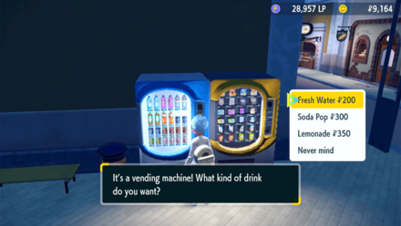 Pokemon Scarlet and Violet (SV) - Vending Machines