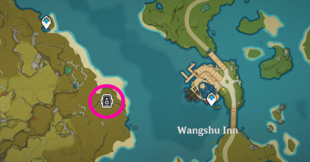 Genshin - Greenery Chapter Day 7 - Wangshu Inn Location