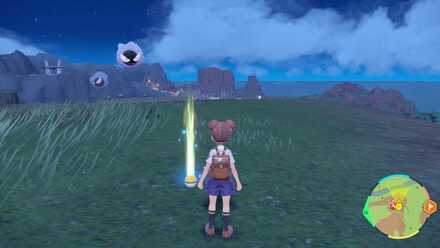 Pokemon Scarlet and Violet SV - TM008 - Fire Fang TM Overworld Location