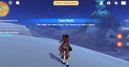 Genshin - Unsubstantiated Law Guide 4 - Character must be in idle animation