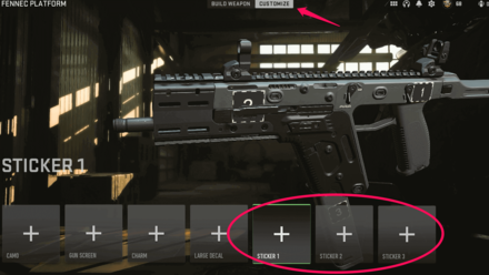 Warzone 2 - Stickers Step 5