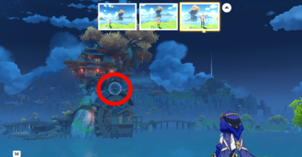 Genshin - How to Angle to Span Photo-Taking Point Day 7 - Cuijue Slope, Liyue