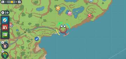Pokemon Scarlet and Violet SV - TM015 - Struggle Bug TM Overworld Location