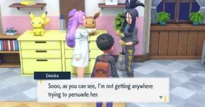 Dendra and Nurse Miriam - Pokemon Scarlet and Violet (SV)
