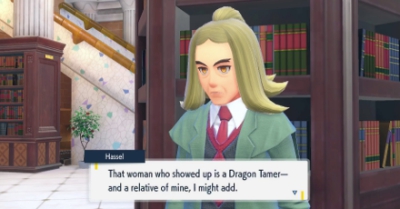 Mr. Hassel at the Academy Front Entrance - Pokemon Scarlet and Violet (SV)