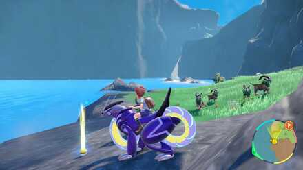 Pokemon Scarlet and Violet SV - TM044 - Dragon Tail TM Overworld Location