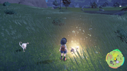 Pokemon Scarlet and Violet - Rockruff (Own Tempo) Overworld Location