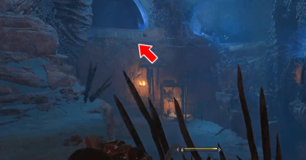 God of War Ragnarok - Climb the wall to the south