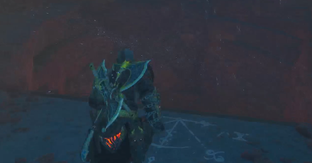 God of War Ragnarok - Head inside and climb down into the hole