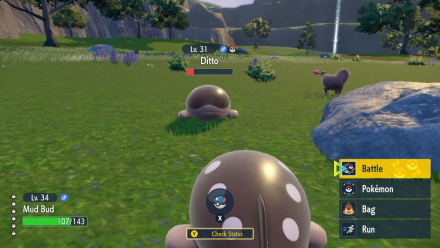 Pokemon Scarlet and Violet SV Ditto in the Red