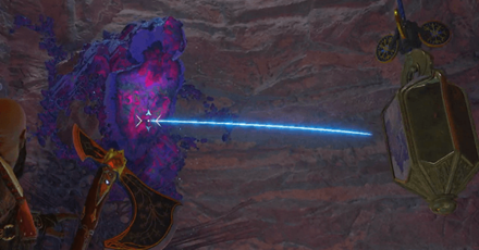 God of War Ragnarok - Spin the Mechanism Until it Faces the Giant Twilight Stone