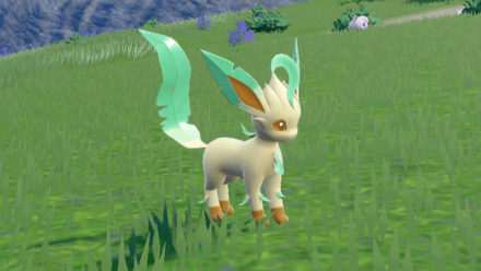 Pokemon Scarlet and Violet - Leafeon