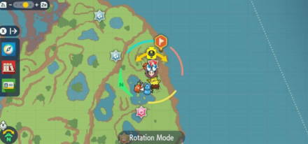 Pokemon Scarlet and Violet SV - TM017 - Confuse Ray TM Overworld Location