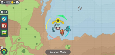 Pokemon Scarlet and Violet SV - TM110 - Liquidation TM Overworld Location