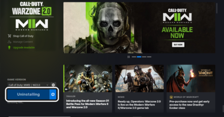 Install/Reinstall Step 3 - Warzone 2.0