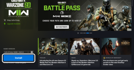 Install/Reinstall Step 4 - Warzone 2.0