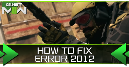 Warzone 2.0  - How to Fix Error 2012