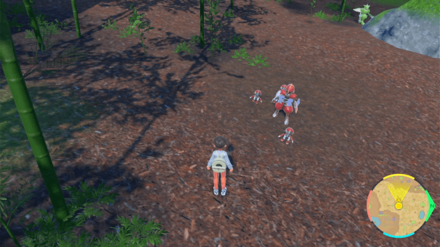 Pokemon Scarlet and Violet SV - Bisharp and Pawniards in Habitat