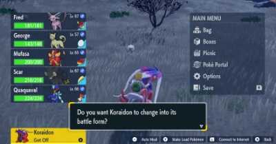 Duplication Glitch Fourth Step - Pokemon Scarlet and Violet (SV)