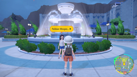 Pokemon Scarlet and Violet SV Wooper In Game Trade Overworld Location