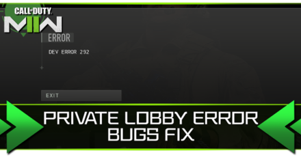 private lobby error bugs