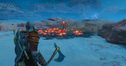 GoW Raganarok - Barrens Overview