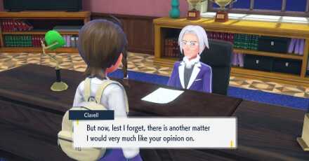 Director Clavell and Hairstyles - Pokemon Scarlet and Violet (SV)