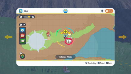 Pokemon Scarlet and Violet - Tandemaus Map Icon