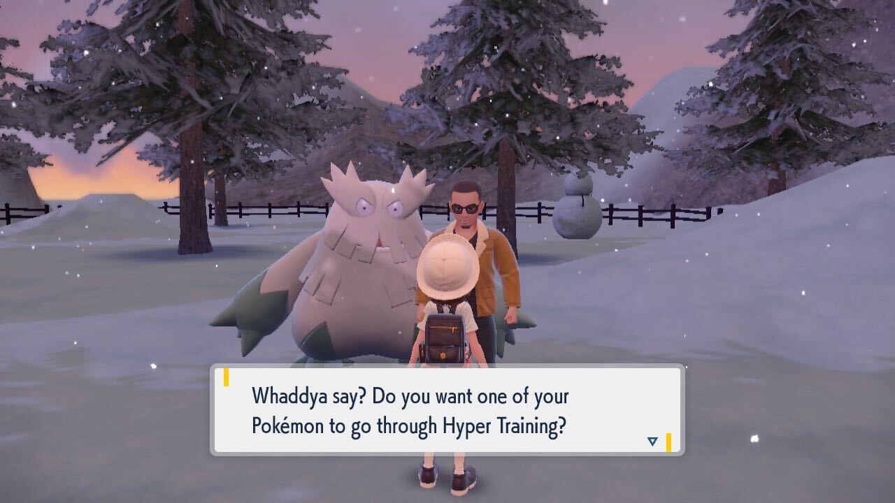 Pokemon SV - Hyper Training NPC