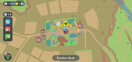 Map Location for the Flabebe Trainer