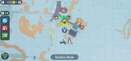 Pokemon Scarlet and Violet SV - TM136 - Electric Terrain TM Overworld Location