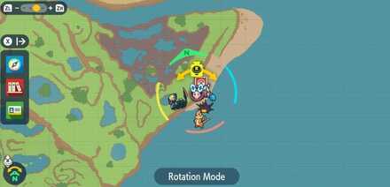 Pokemon Scarlet and Violet SV - TM051 - Sandstorm TM Overworld Location